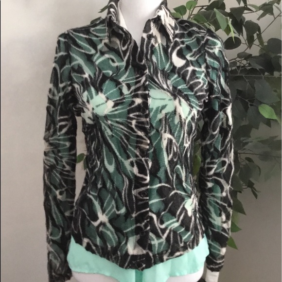 Sheer Black Top - Picture 3 of 7